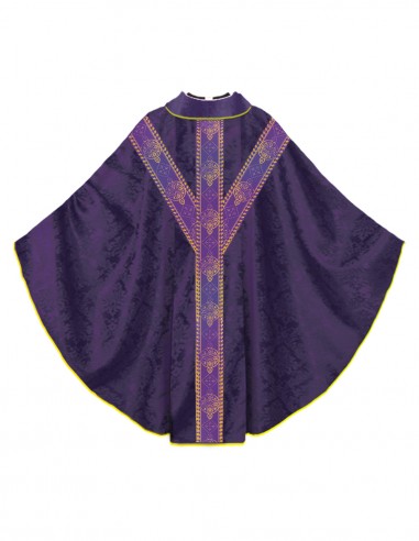 Alonso III Chasuble purple