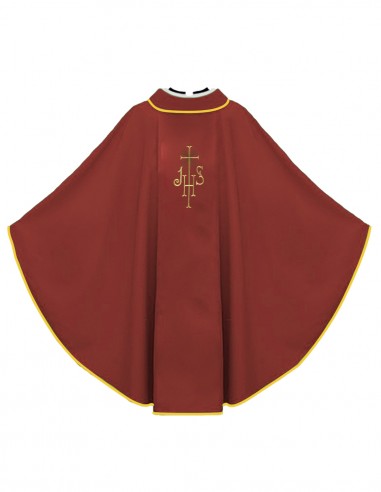 Chasuble JHS rayons rouge