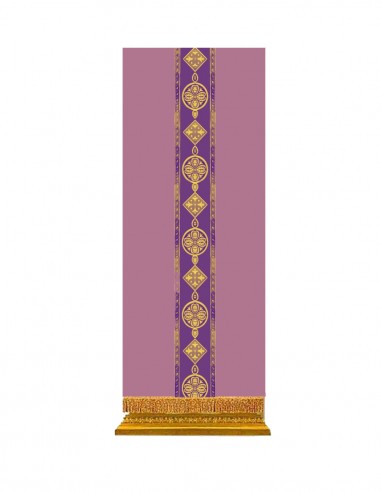 Alonso I purple stolon lectern cloth